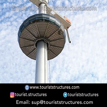 suspended by central shaft