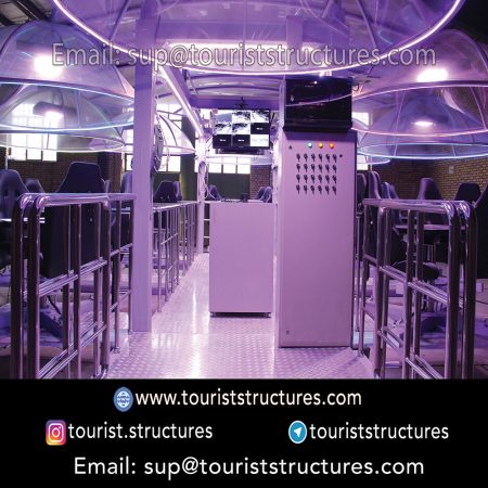 making aerial restaurant in factory, Structure construction of the aerial restaurant project of Shandiz, Mashhad in a factory