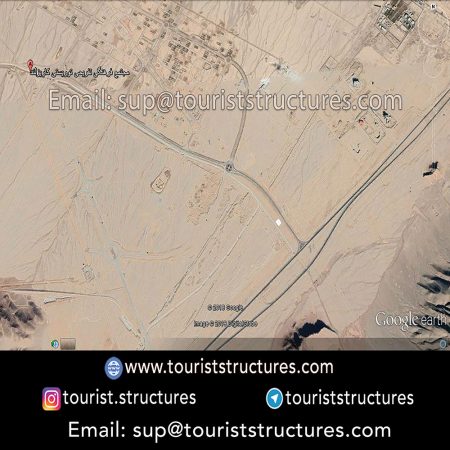 project introduction and its construction location, Construction of the tourist project of the highest structure of Yazd province started with a height of 75 M in February 2019 with following specifications, The second diamond restaurant in Iran, Roof Garden, The first zip line in Yazd province, The first sliding restaurant in the world, Glass elevator with the capacity of 13 and 6 people and emergency stairs a height of 54 meters, And a place for selfi pictures at the tower tip at a height of 75 meters in the collection of Cariesland Yazd which of course is under construction, Introduction banners of the tourist project of Careisland of Yazd, 3D view of the tourist project of Cariesland Yazd, Mahestan twin towers of Yazd, the highest structure in Yazd city, The tourist project of Cariesland of Yazd with a height of 75 M is the highest structure of Yazd province, Very accurate executive maps and engineered of the tourist project of Cariesland of Yazd, Air maps of construction location of the tourist project of Yazd Cariesland and UTM coordinates of location points of the project, Pictures of implementation location of the tourist project of Yazd Cariesland before implementation of civil operations on it, Pick-axing ceremony of the tourist project of Cariesland with presence of dear governor of Yazd, honorable Dr, News coverage of the beginning of the tourist project construction of Yazd Cariesland on (the radio and television) news site