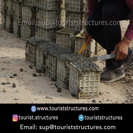 concreting and operation, Concreting of the tourist project foundation of Cariesland, Yazd, Concrete test of the tourist project foundation of Cariesland of Yazd, Concrete processing of the tourist project foundation of Cariesland, Yazd