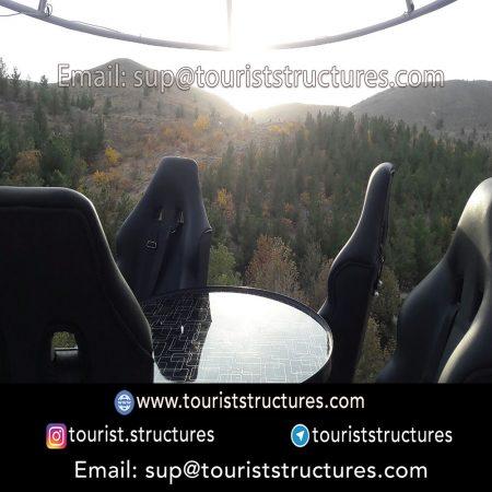 aerial restaurant constructing, Pictures of far view of the aerial restaurant of Shandiz Project, Mashhad, Pictures of close up of the aerial restaurant of Shandiz Project, Mashhad, View from inside the aerial restaurant of Shandiz Project, Mashhad, Crane view from inside the aerial restaurant of Shandiz Project, Mashhad