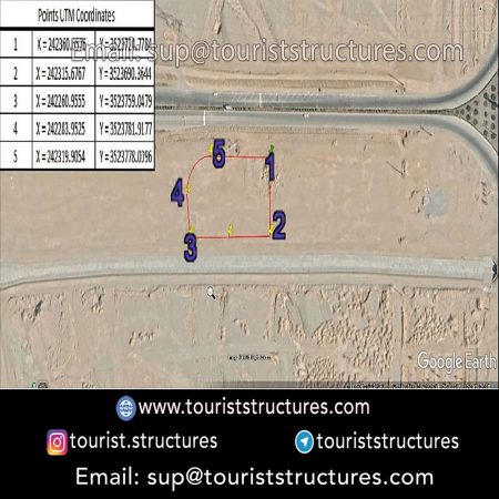 project introduction and its construction location, Construction of the tourist project of the highest structure of Yazd province started with a height of 75 M in February 2019 with following specifications, The second diamond restaurant in Iran, Roof Garden, The first zip line in Yazd province, The first sliding restaurant in the world, Glass elevator with the capacity of 13 and 6 people and emergency stairs a height of 54 meters, And a place for selfi pictures at the tower tip at a height of 75 meters in the collection of Cariesland Yazd which of course is under construction, Introduction banners of the tourist project of Careisland of Yazd, 3D view of the tourist project of Cariesland Yazd, Mahestan twin towers of Yazd, the highest structure in Yazd city, The tourist project of Cariesland of Yazd with a height of 75 M is the highest structure of Yazd province, Very accurate executive maps and engineered of the tourist project of Cariesland of Yazd, Air maps of construction location of the tourist project of Yazd Cariesland and UTM coordinates of location points of the project, Pictures of implementation location of the tourist project of Yazd Cariesland before implementation of civil operations on it, Pick-axing ceremony of the tourist project of Cariesland with presence of dear governor of Yazd, honorable Dr, News coverage of the beginning of the tourist project construction of Yazd Cariesland on (the radio and television) news site