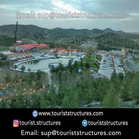 aerial restaurant constructing, Pictures of far view of the aerial restaurant of Shandiz Project, Mashhad, Pictures of close up of the aerial restaurant of Shandiz Project, Mashhad, View from inside the aerial restaurant of Shandiz Project, Mashhad, Crane view from inside the aerial restaurant of Shandiz Project, Mashhad