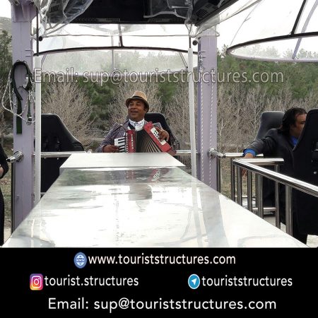 music at the aerial restaurant, Presence of traditional musicians at special position of the aerial restaurant of Shandiz, Mashhad