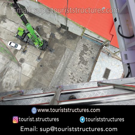 aerial restaurant constructing, Pictures of far view of the aerial restaurant of Shandiz Project, Mashhad, Pictures of close up of the aerial restaurant of Shandiz Project, Mashhad, View from inside the aerial restaurant of Shandiz Project, Mashhad, Crane view from inside the aerial restaurant of Shandiz Project, Mashhad